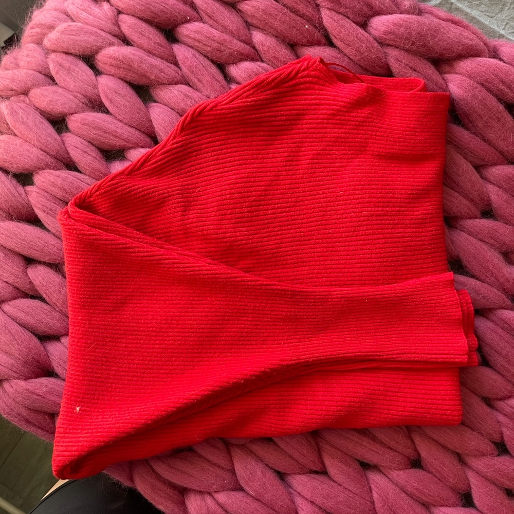 Red sweater - soft